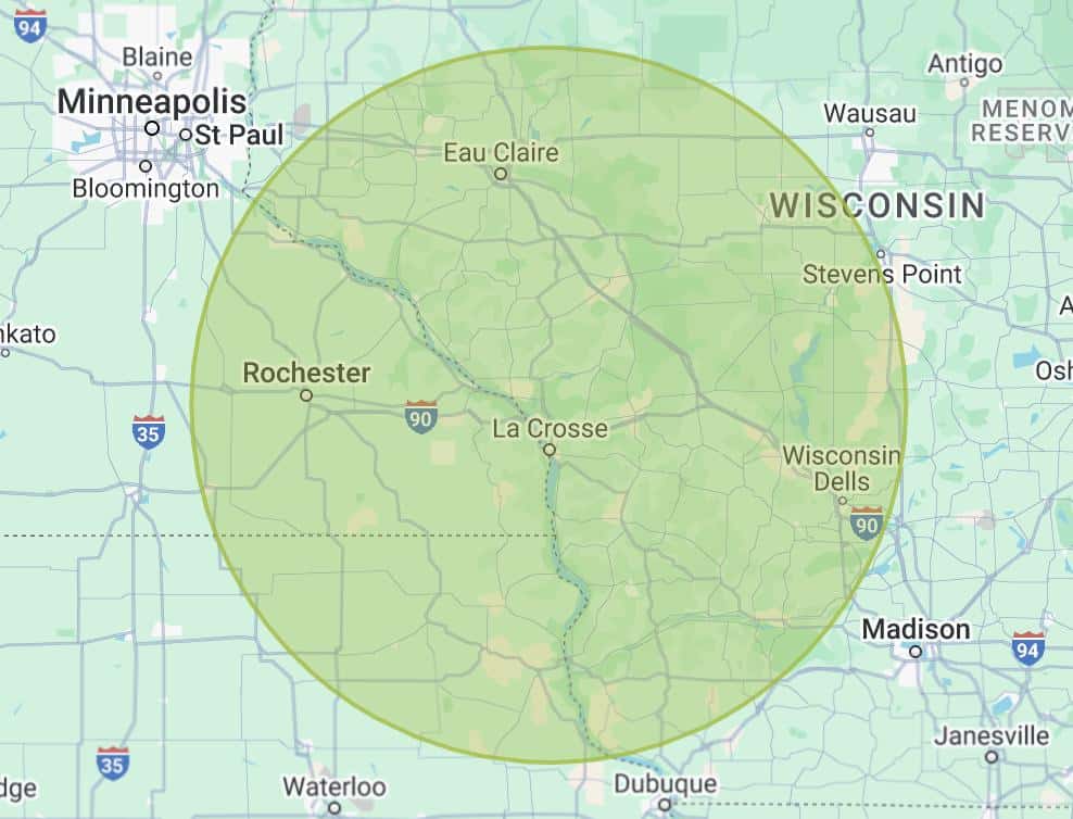 Service Area Map