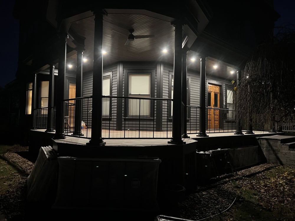 Residential Railing Installation - Deck & porch railings
