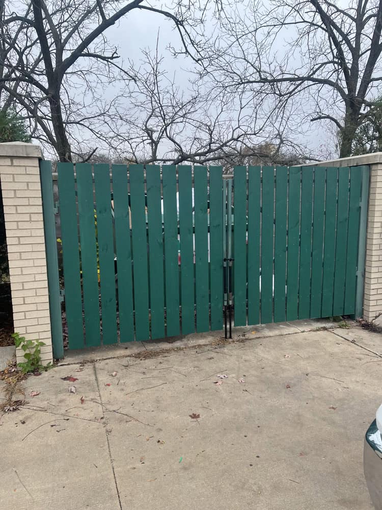 Commercial Security Gate Installation