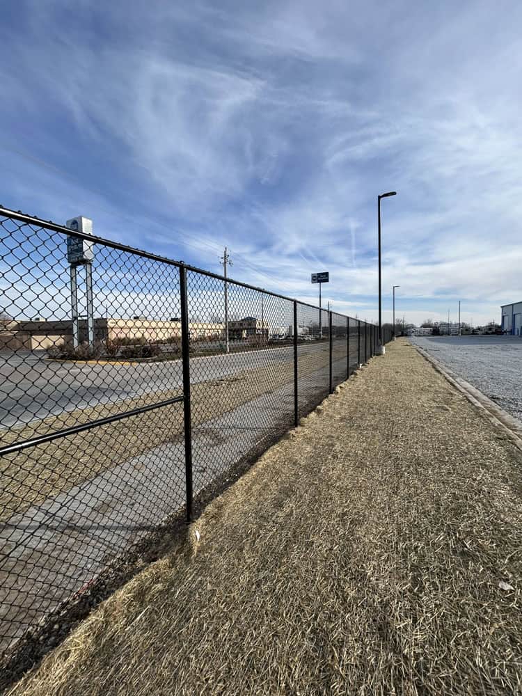 Chain Link fencing installation