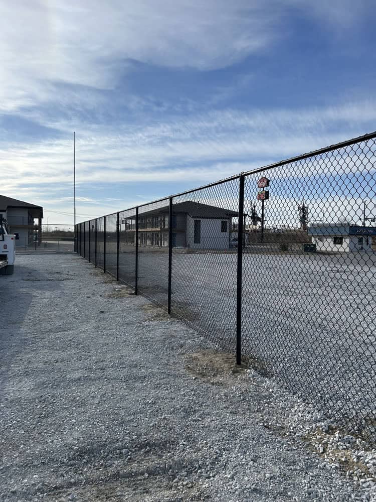Chain Link fencing installation