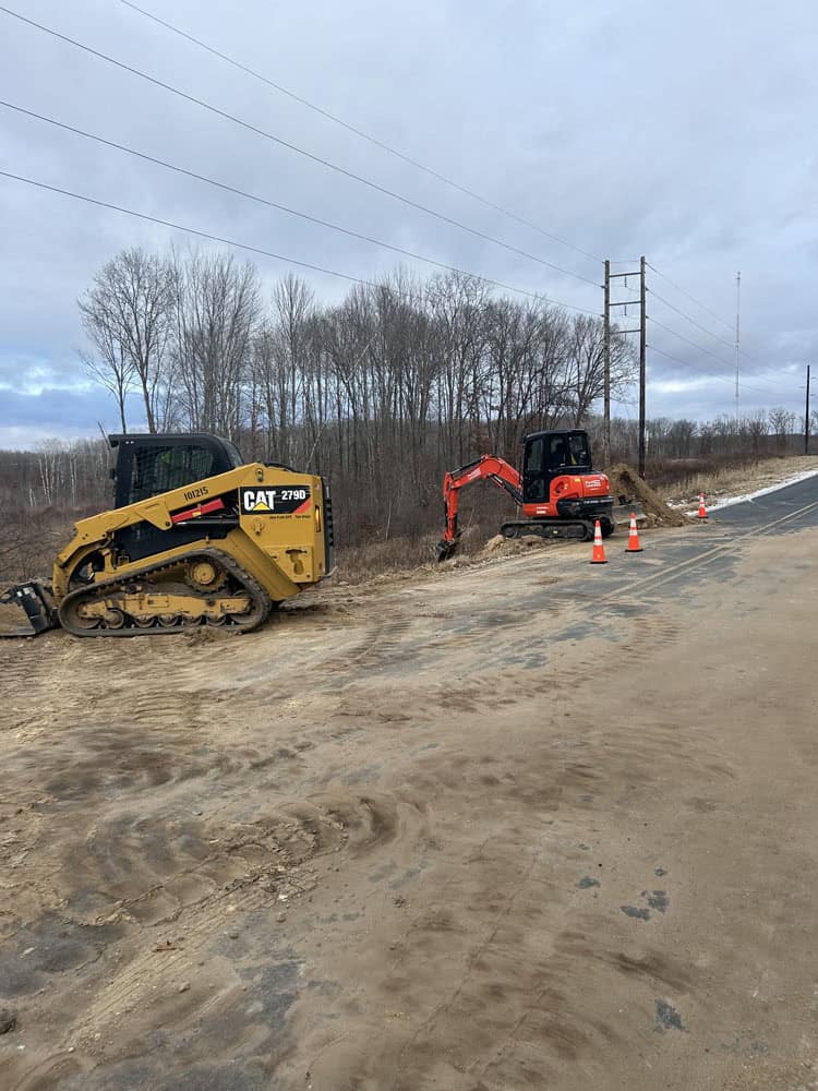 Silt fencing installation