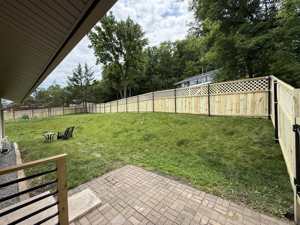 Wood Fence Installation