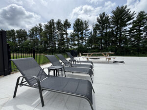 Ornamental pool fencing