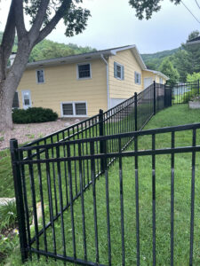 ornamental fencing installation