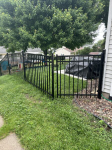ornamental fencing installation