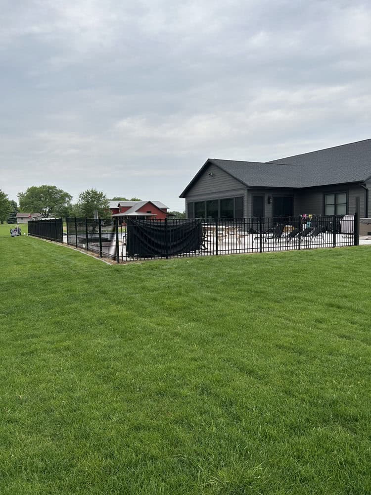 ornamental fencing installation